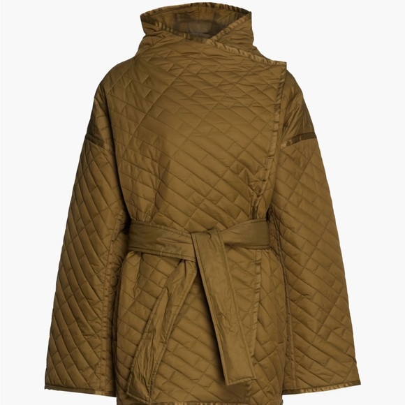 Frame Denim Olive Quilted Puffer Jacket - Picture 1 of 1